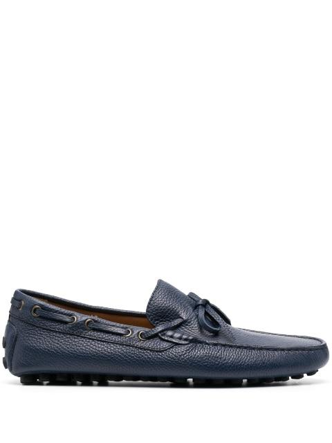 lace-up leather loafers by DOUCAL'S