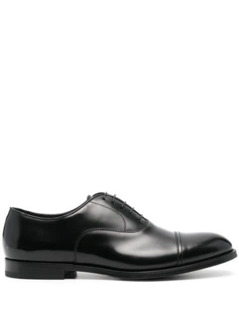 leather derby shoes by DOUCAL'S