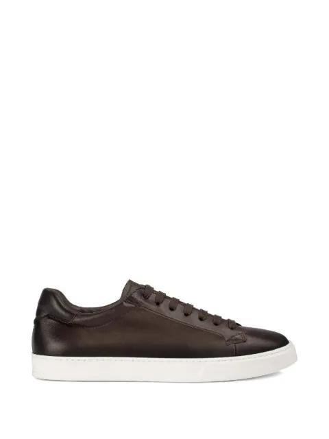 leather lace-up sneakers by DOUCAL'S