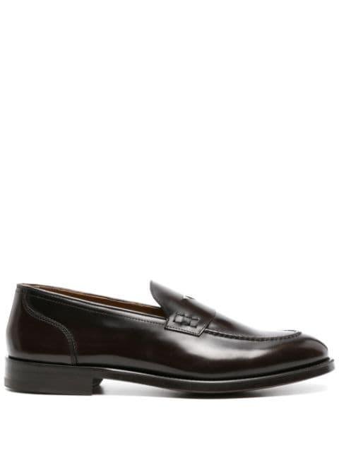 leather penny loafers by DOUCAL'S