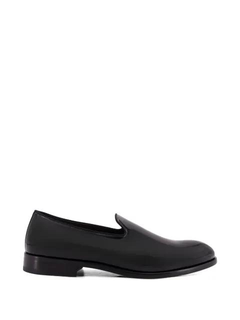 logo patent leather loafers by DOUCAL'S