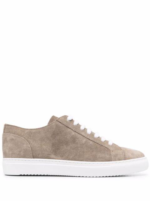 low-top lace-up sneakers by DOUCAL'S