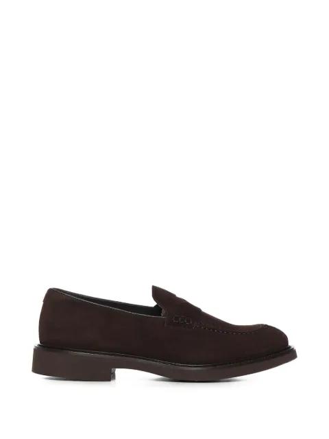 panelled suede loafers by DOUCAL'S