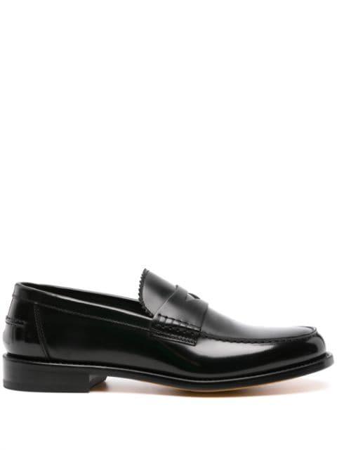 penny-slot patent leather loafers by DOUCAL'S