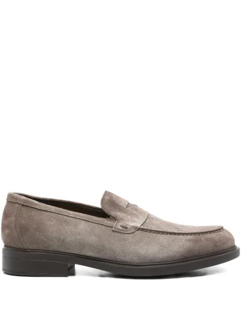 penny-slot suede loafers by DOUCAL'S