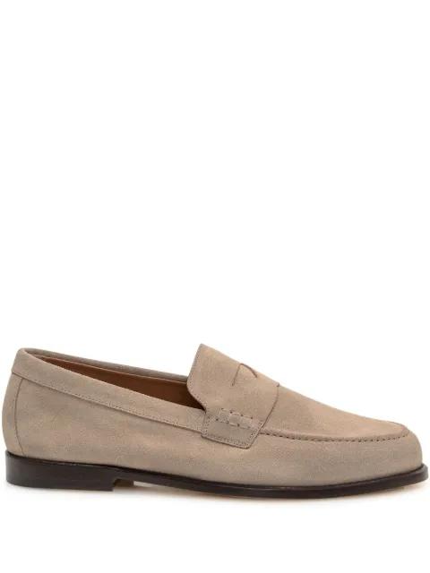 penny-slot suede loafers by DOUCAL'S