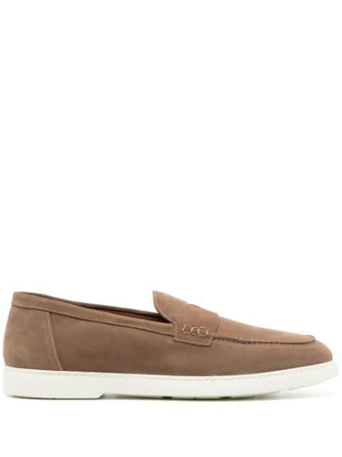 penny-slot suede loafers by DOUCAL'S