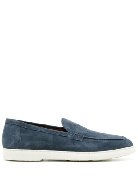 penny-slot suede loafers by DOUCAL'S