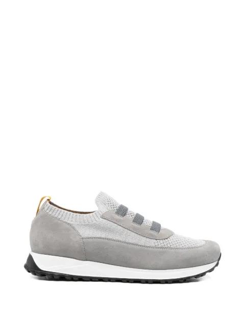 suede panelled sneakers by DOUCAL'S
