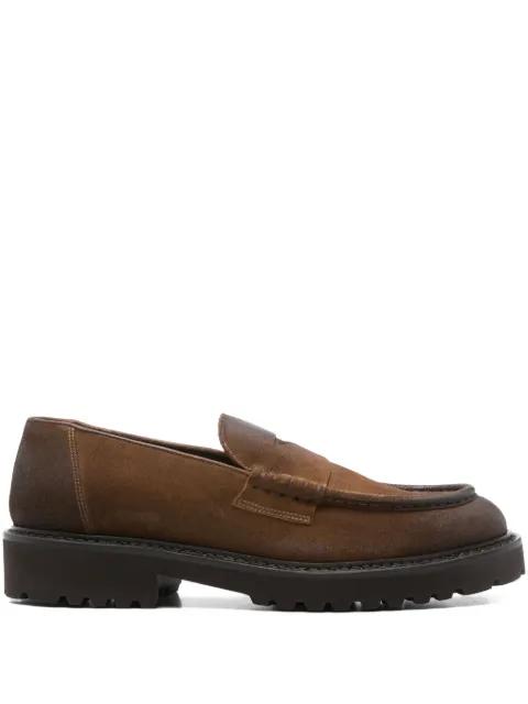 suede penny loafers by DOUCAL'S