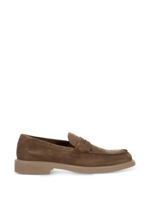 suede penny loafers by DOUCAL'S