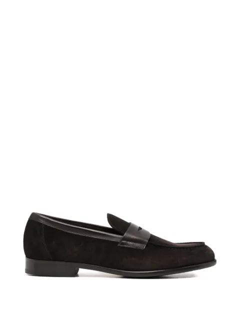 suede penny loafers by DOUCAL'S