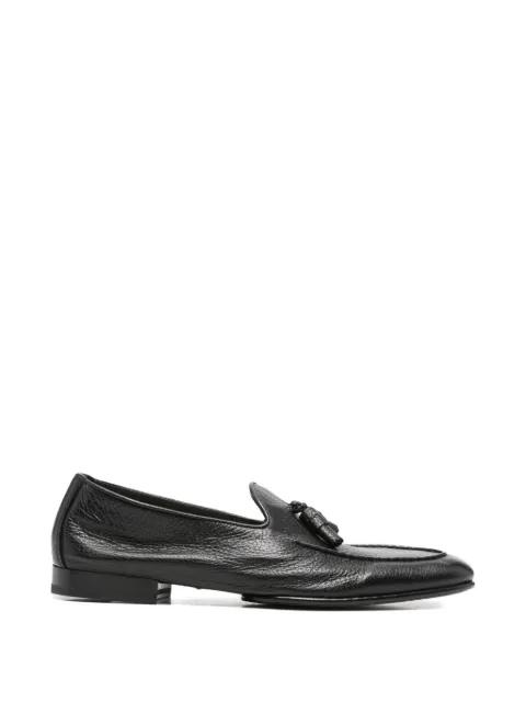 tassel-detail grained-leather loafers by DOUCAL'S