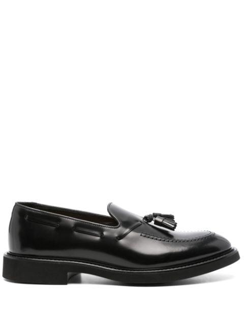 tassel-detail leather loafers by DOUCAL'S