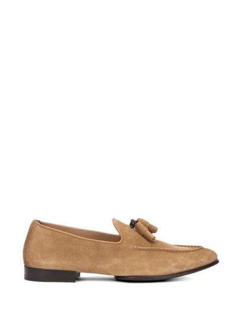 tassel-detail suede loafers by DOUCAL'S