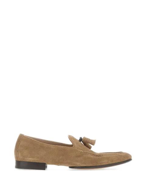 tassel-detail suede loafers by DOUCAL'S