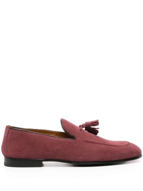 tassel-detail suede loafers by DOUCAL'S
