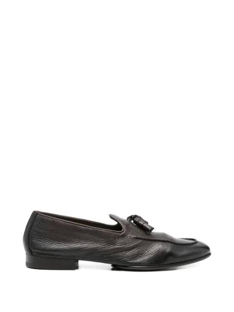 tassel leather loafers by DOUCAL'S