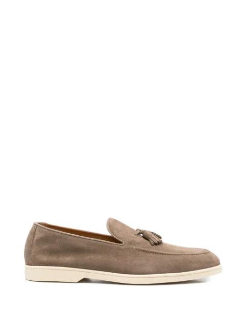 tassel suede loafers by DOUCAL'S