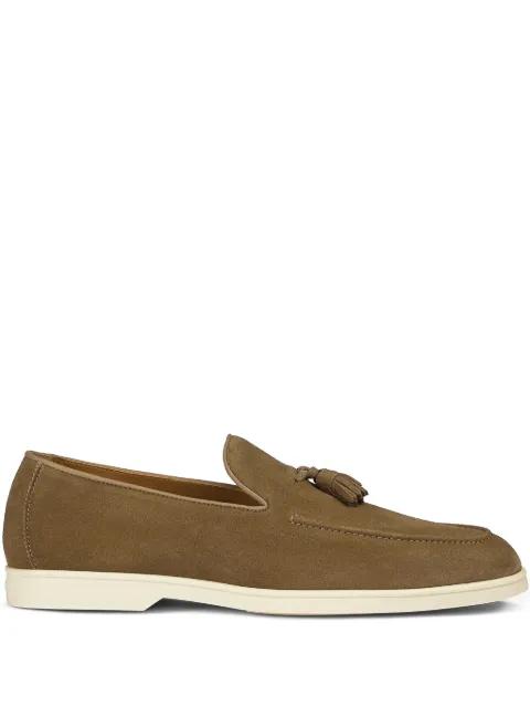 tassel suede loafers by DOUCAL'S