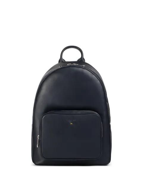 top-handle leather backpack by DOUCAL'S