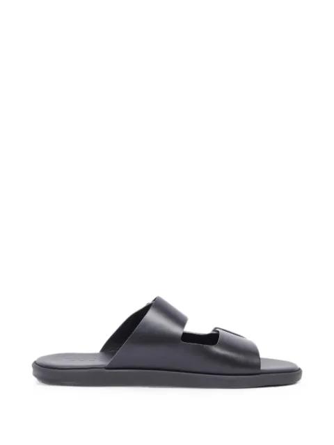 touch-strap leather sandals by DOUCAL'S