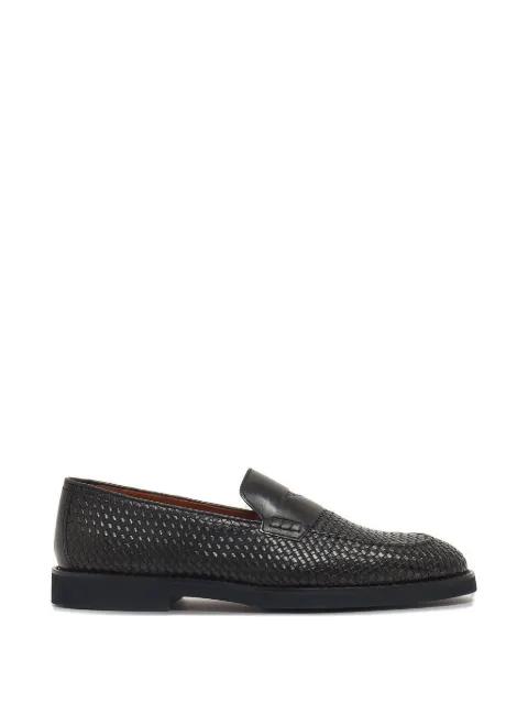 woven-texture loafers by DOUCAL'S