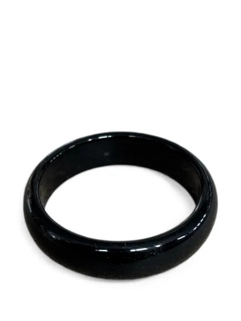 polished slip-on bangle by DOUUOD