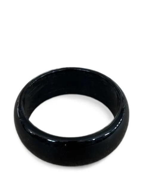 polished slip-on bangle by DOUUOD
