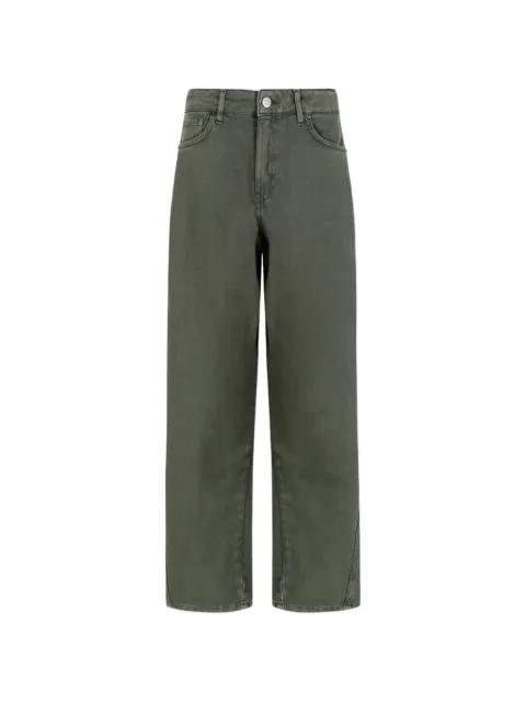 wide-leg trousers by DOUUOD