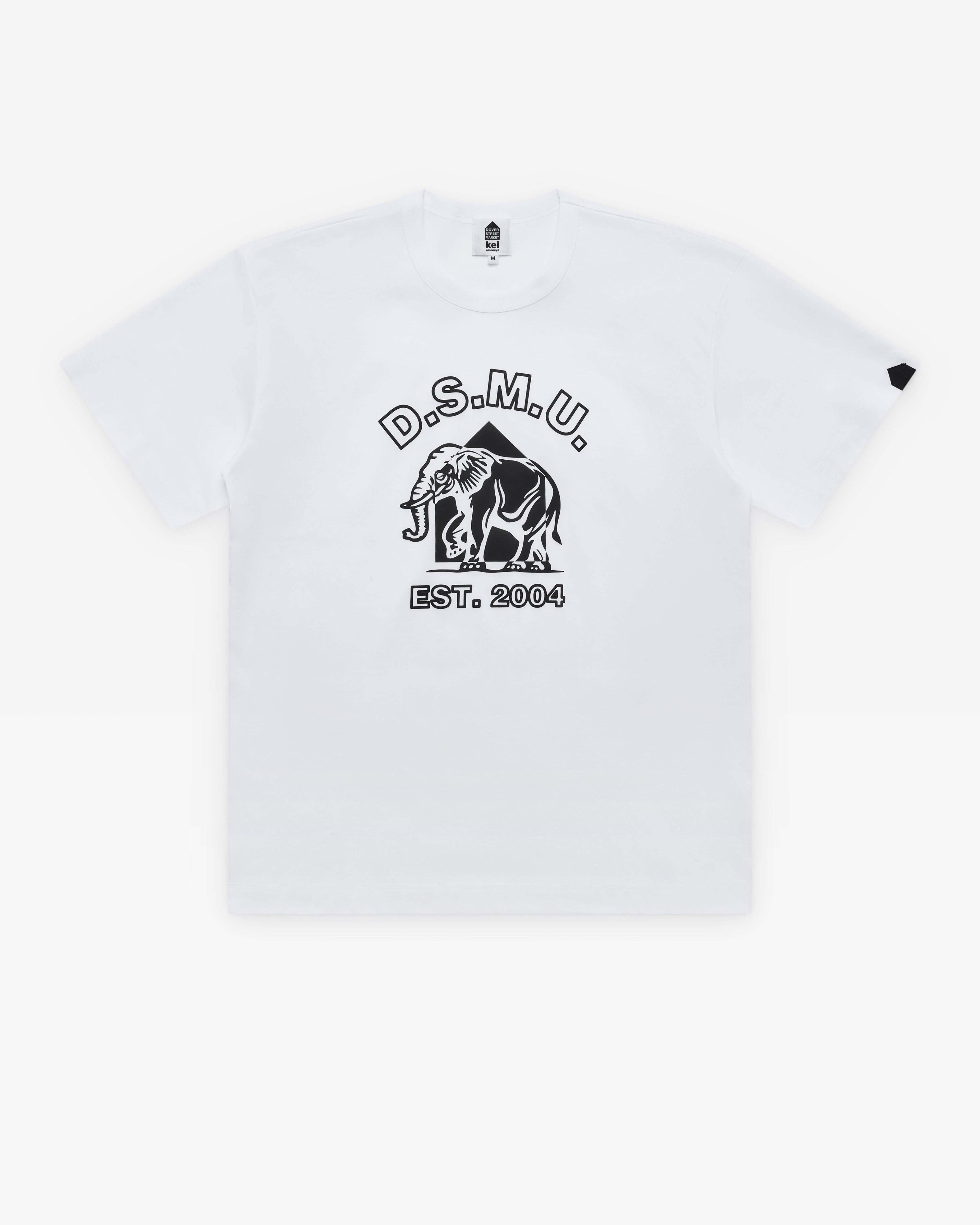 DSM Kei Ninomiya - D.S.M.U T-Shirt - (White) by DOVER STREET MARKET