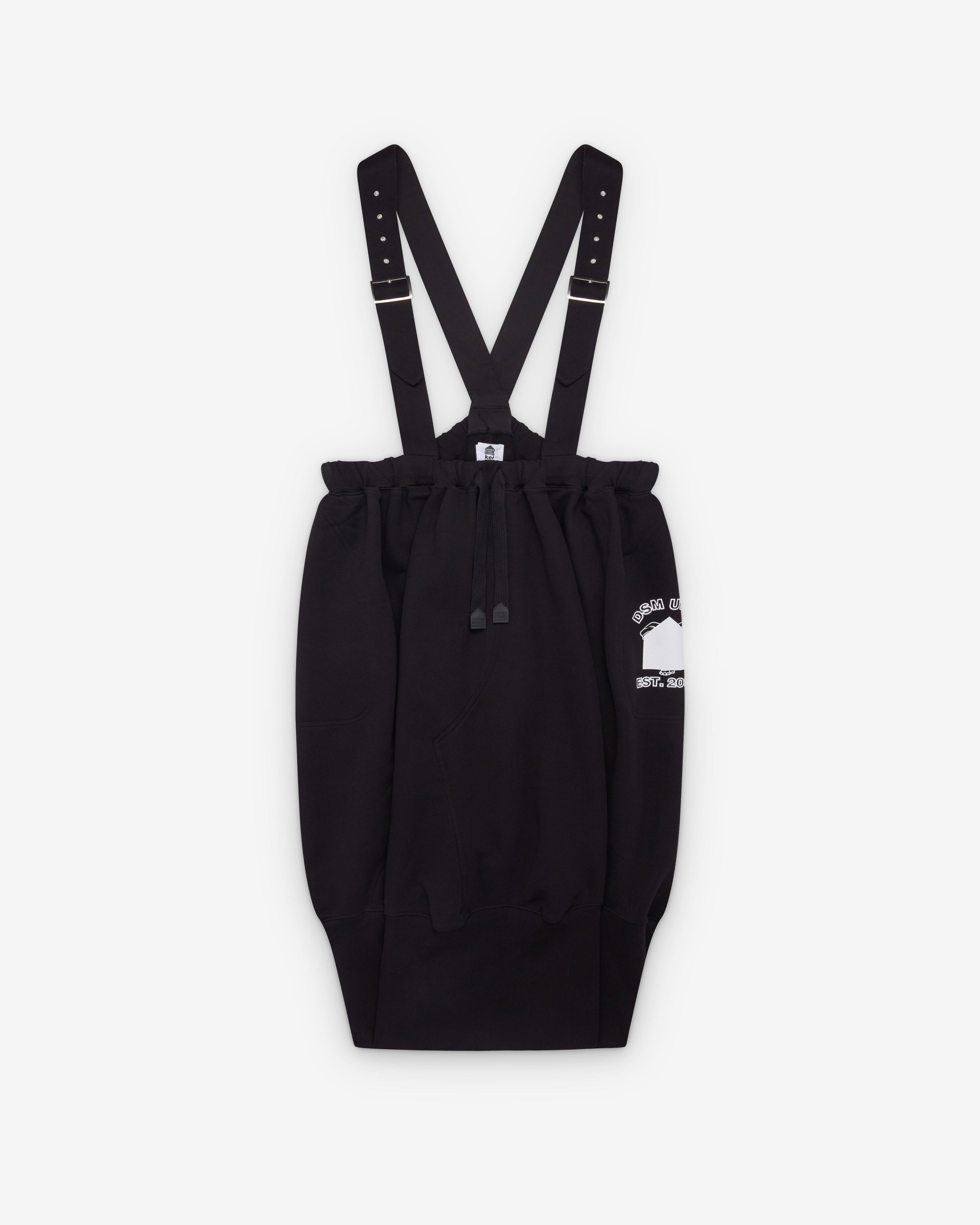 DSM Kei Ninomiya - Oversized Apron Skirt - (Black) by DOVER STREET MARKET