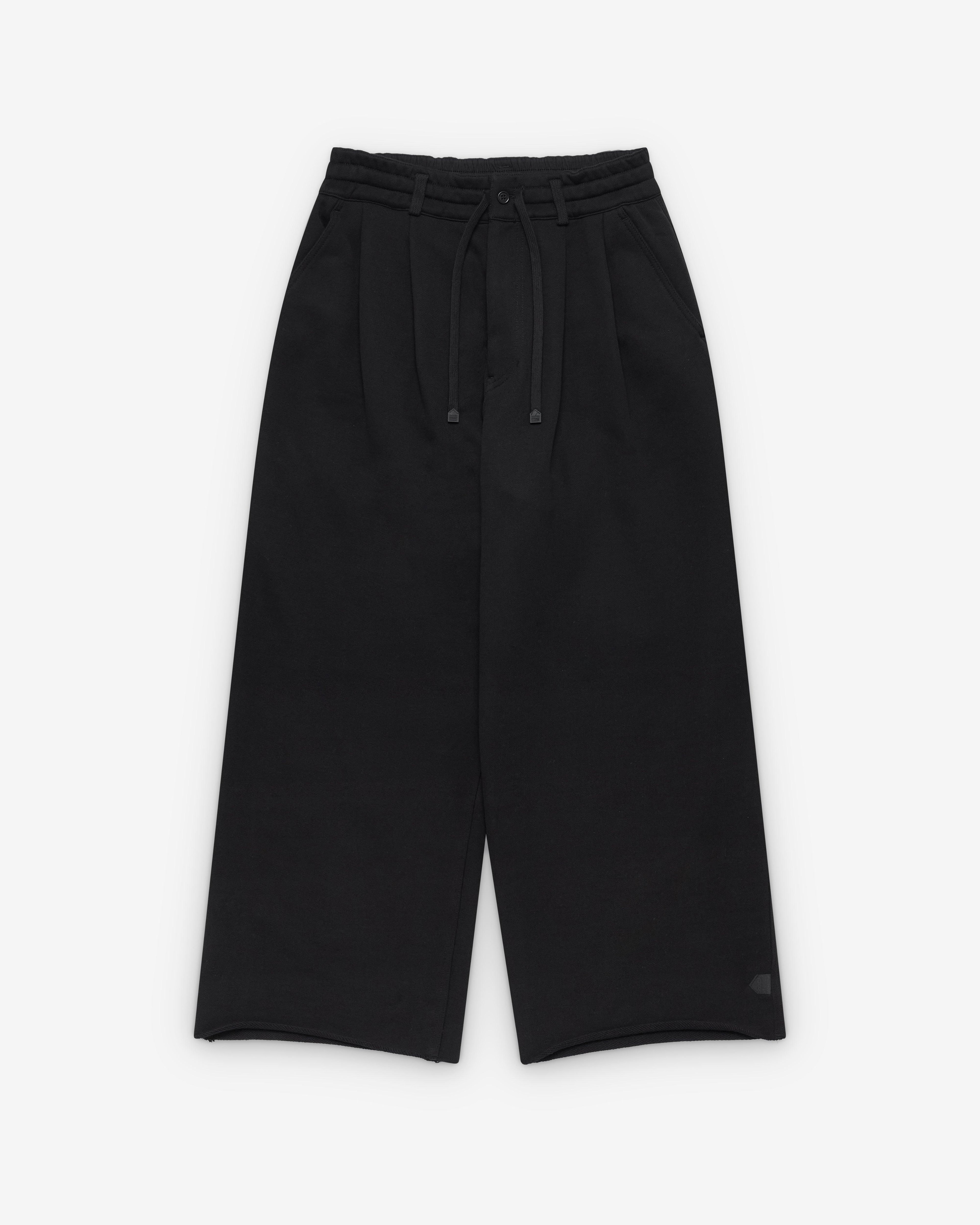 DSM Kei Ninomiya - Pleated Sweatpants - (Black) by DOVER STREET MARKET