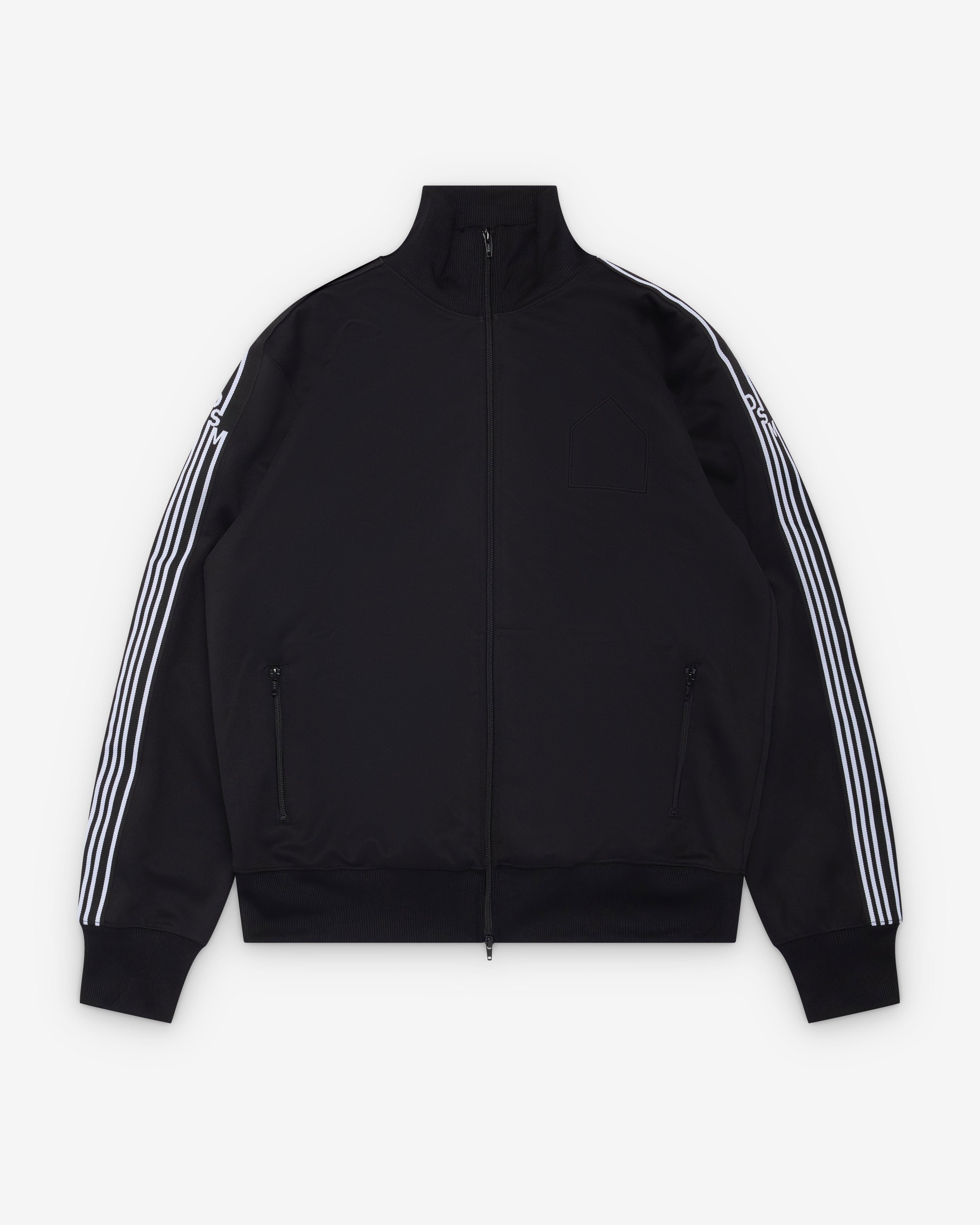 DSM Kei Ninomiya - Tracksuit Jacket Polyester Jersey Knit - (Black) by DOVER STREET MARKET