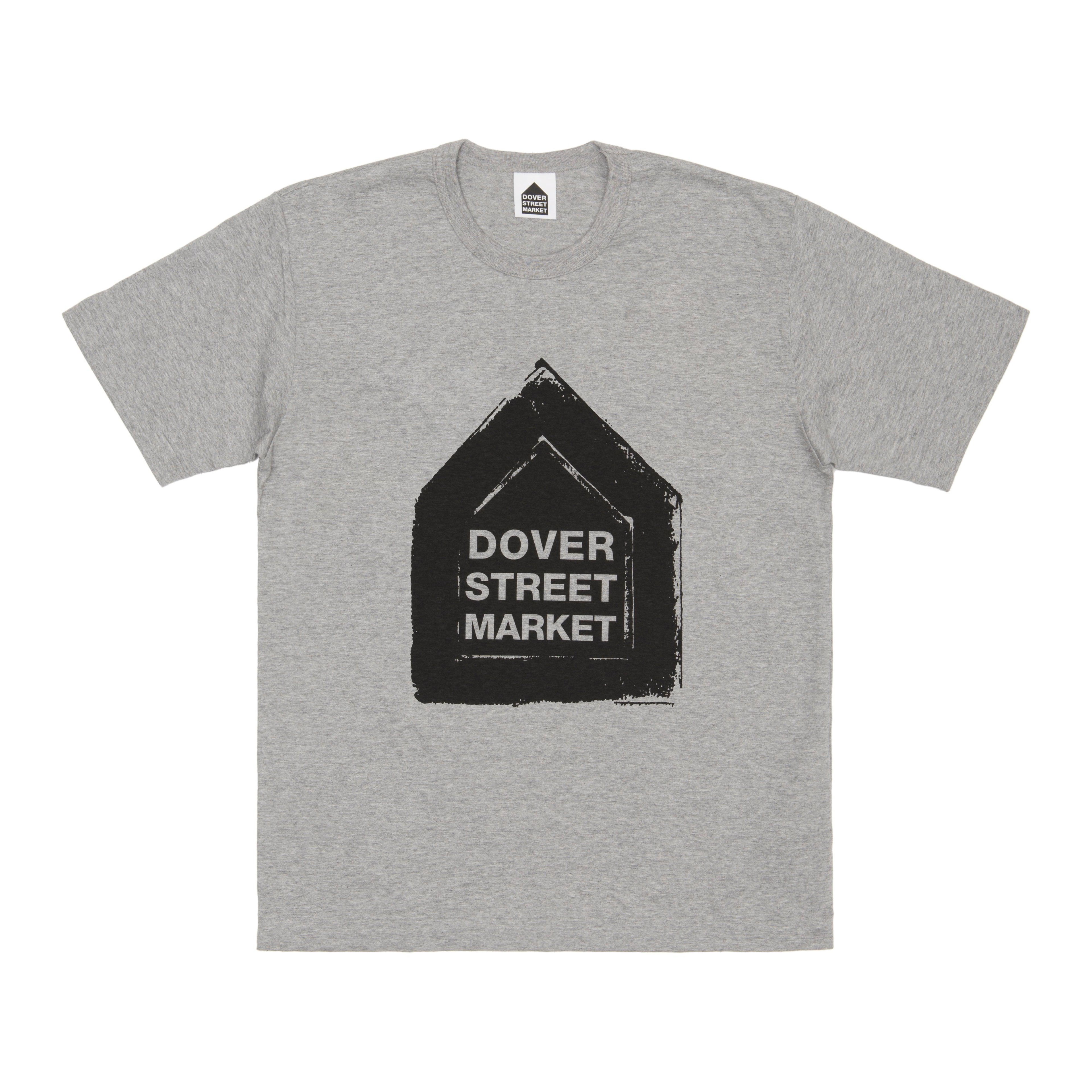 Dover Street Market - DSM Hut Logo Special T-Shirt 1 - (Grey) by DOVER STREET MARKET