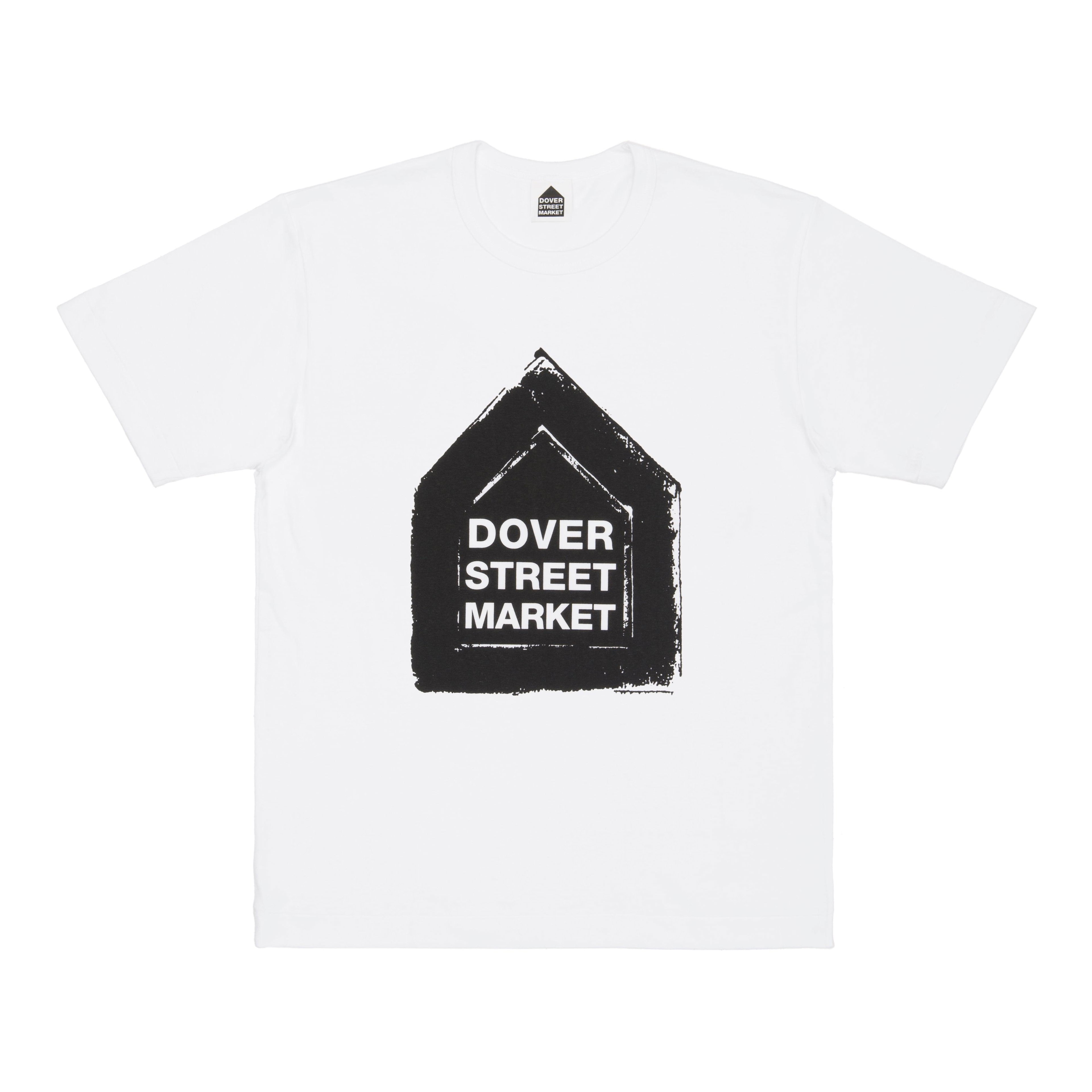 Dover Street Market - DSM Hut Logo Special T-Shirt 1 - (White) by DOVER STREET MARKET