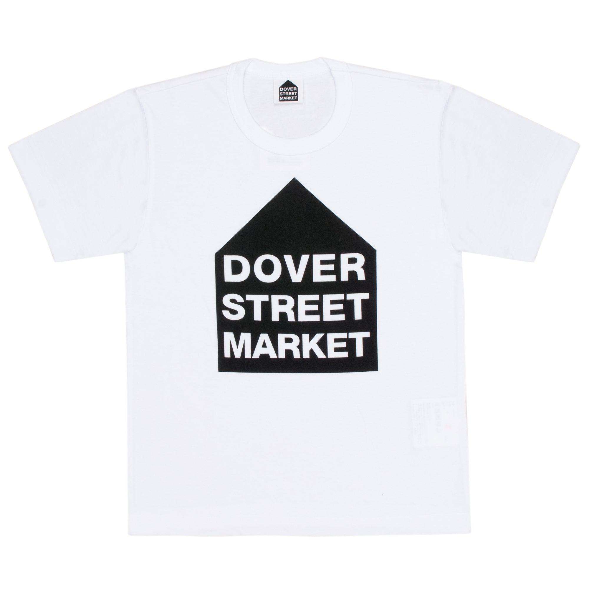 Dover Street Market - DSM Hut Logo T-Shirt - (White) by DOVER STREET MARKET