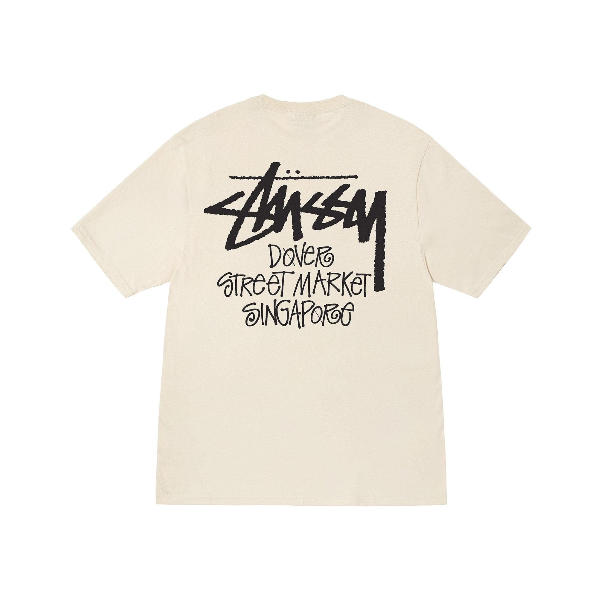 STÜSSY - DSM Singapore Tee - (Putty) by DOVER STREET MARKET