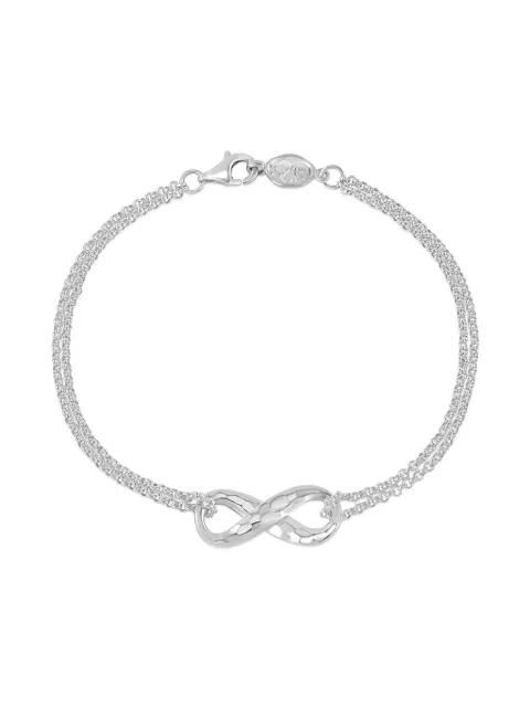 Entwined Infinity double-chain bracelet by DOWER&HALL