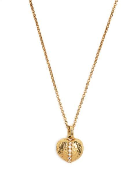 Heart Lumiere pendant necklace by DOWER&HALL