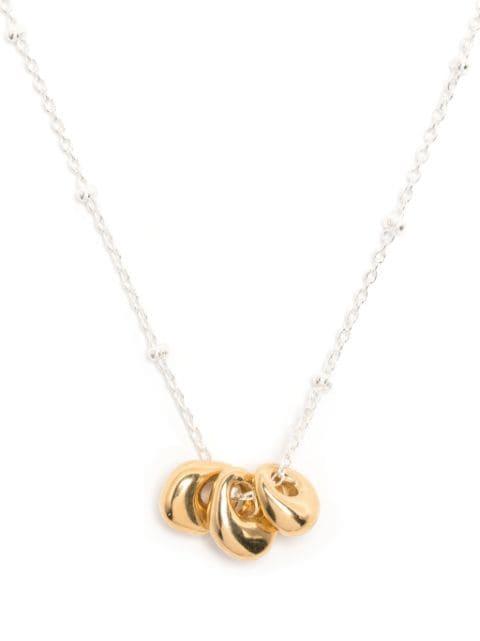 Nugget Trio pendant necklace by DOWER&HALL