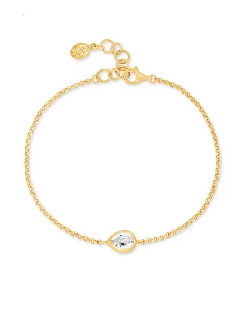 Pear Chain bracelet by DOWER&HALL
