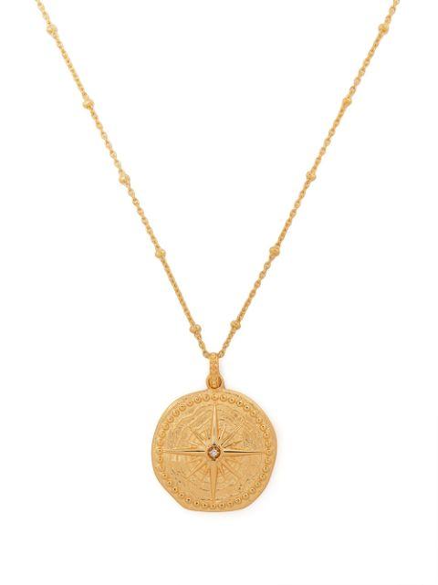 True North gold-plated necklace by DOWER&HALL