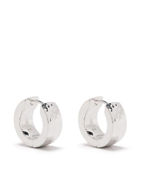 chubby nomad huggie hoops by DOWER&HALL