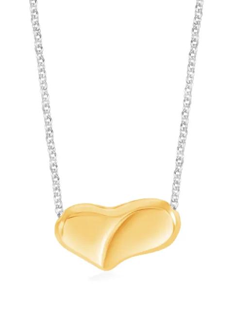 medium Puff Heart pendant necklace by DOWER&HALL