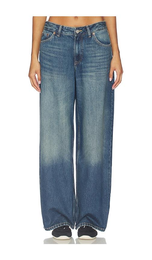 Dr. Denim Ary Wide Leg in Blue by DR. DENIM