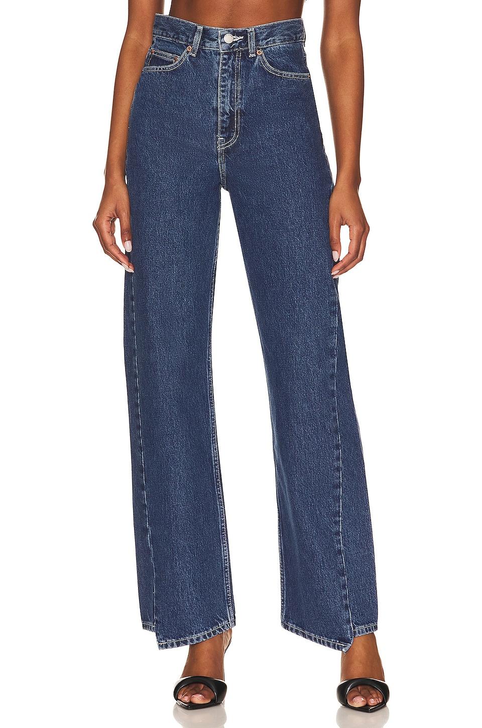 Dr. Denim Echo Spiral Cut Straight in Blue by DR. DENIM Dr. Denim Echo Spiral Cut Straight in Blue by DR. DENIM