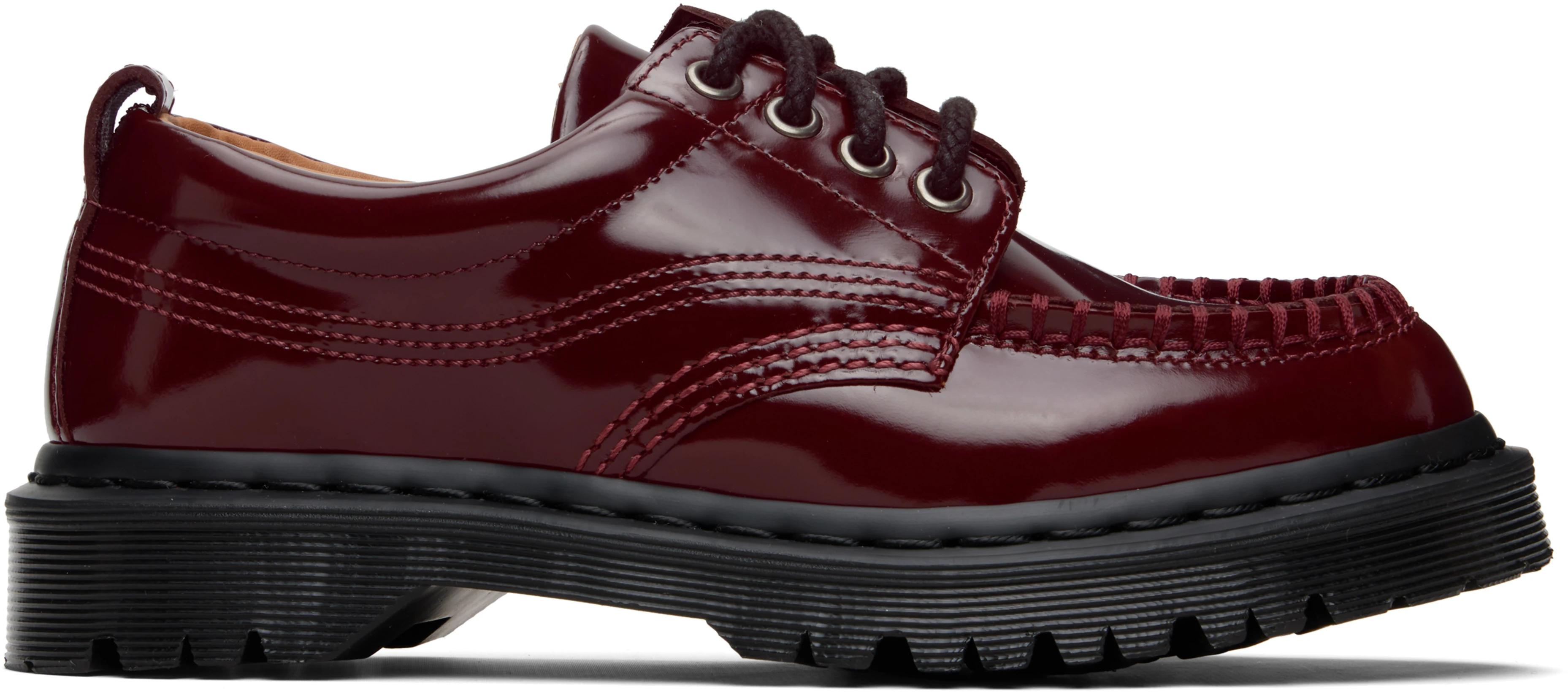 Burgundy Lowell Derbys by DR. MARTENS