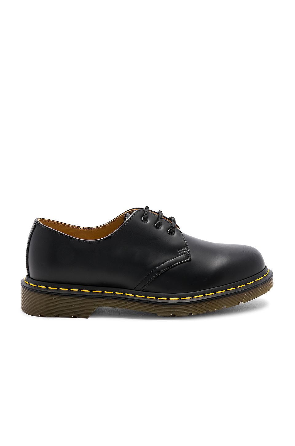 Dr. Martens 1461 3 Eye Gibson in Black by DR. MARTENS