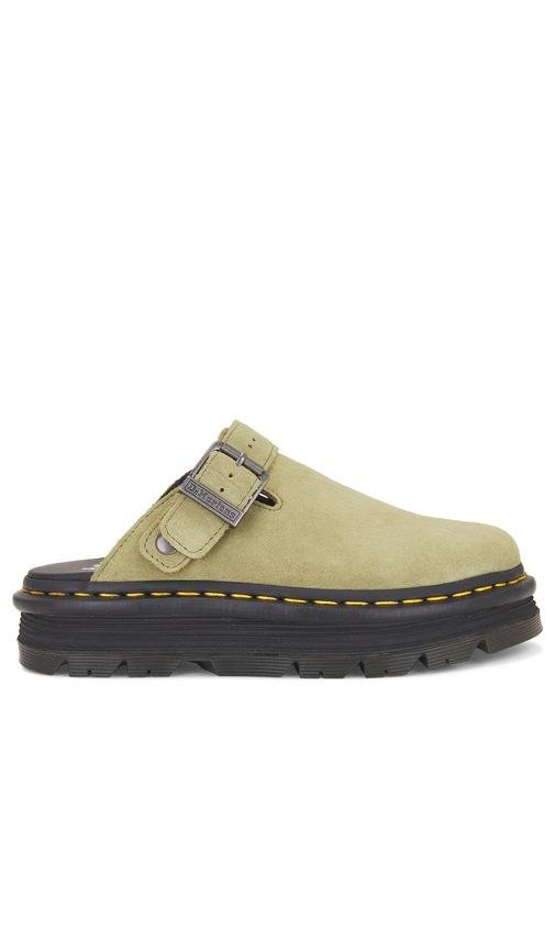 Dr. Martens Carlson II Clog in Olive by DR. MARTENS